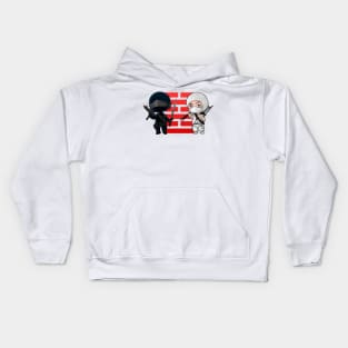 Snake Eyes and Storm Shadow of the Arashikage Clan Kids Hoodie